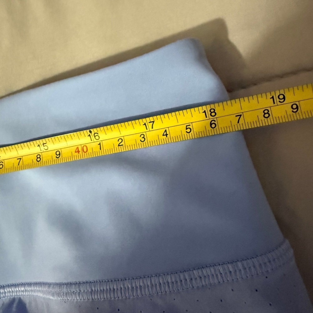 Athleta Run With It Skort 14" Womens XL Blue High Rise Sports Pickleball Tennis - Picture 6 of 7
